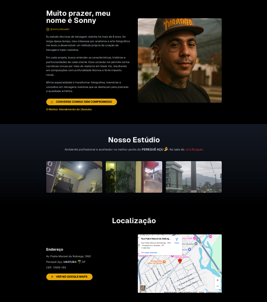 Professional website example 2